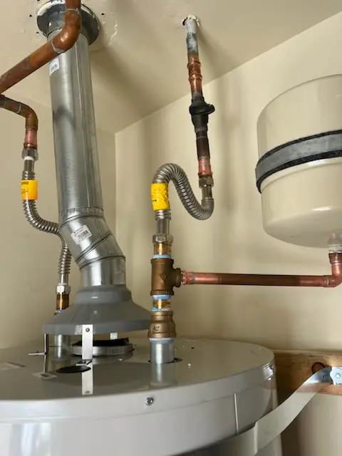 Water heater installation and plumbing repair in Marcott Woods